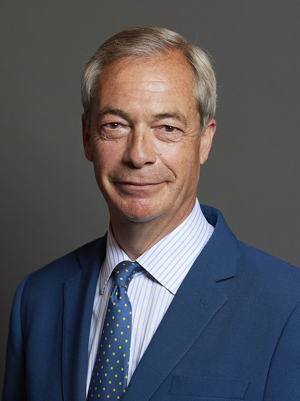 Nigel Farage, official portrait